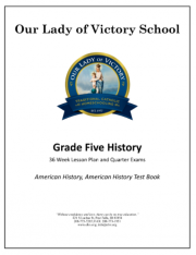 Lesson Plans – Grade 05 American History